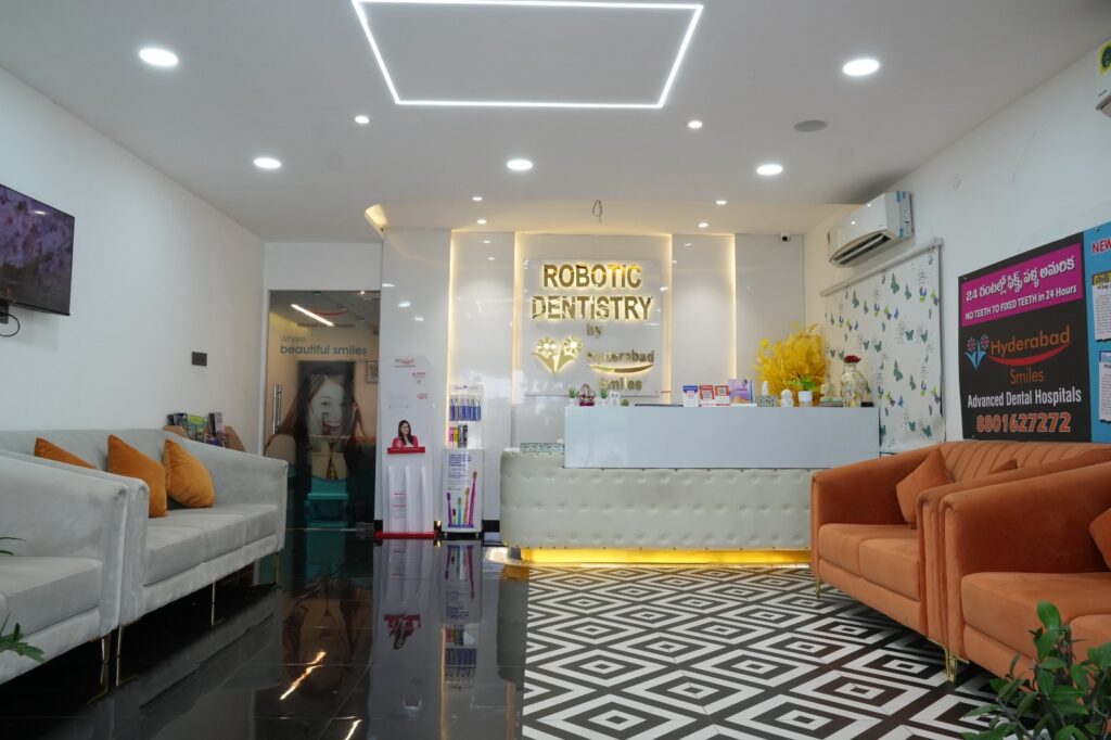 Hyderabad Smiles Front Desk Image